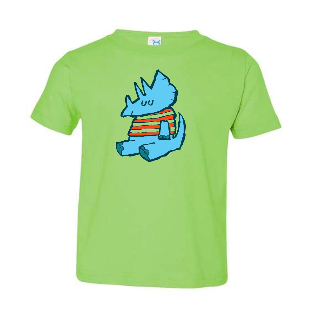 Dino Stripes Toddler Tee