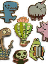 4 Pin Party Pack: Choose 4 Of Your Favorites