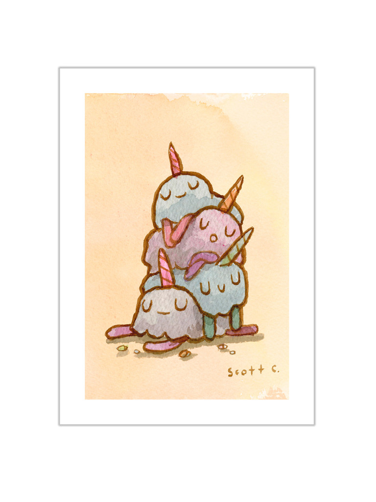 Unicorn Stack Print