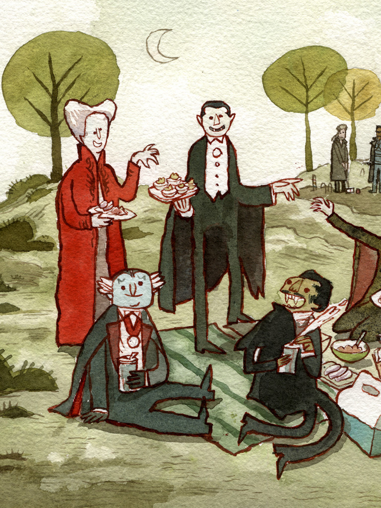 Picnic with the Draculas