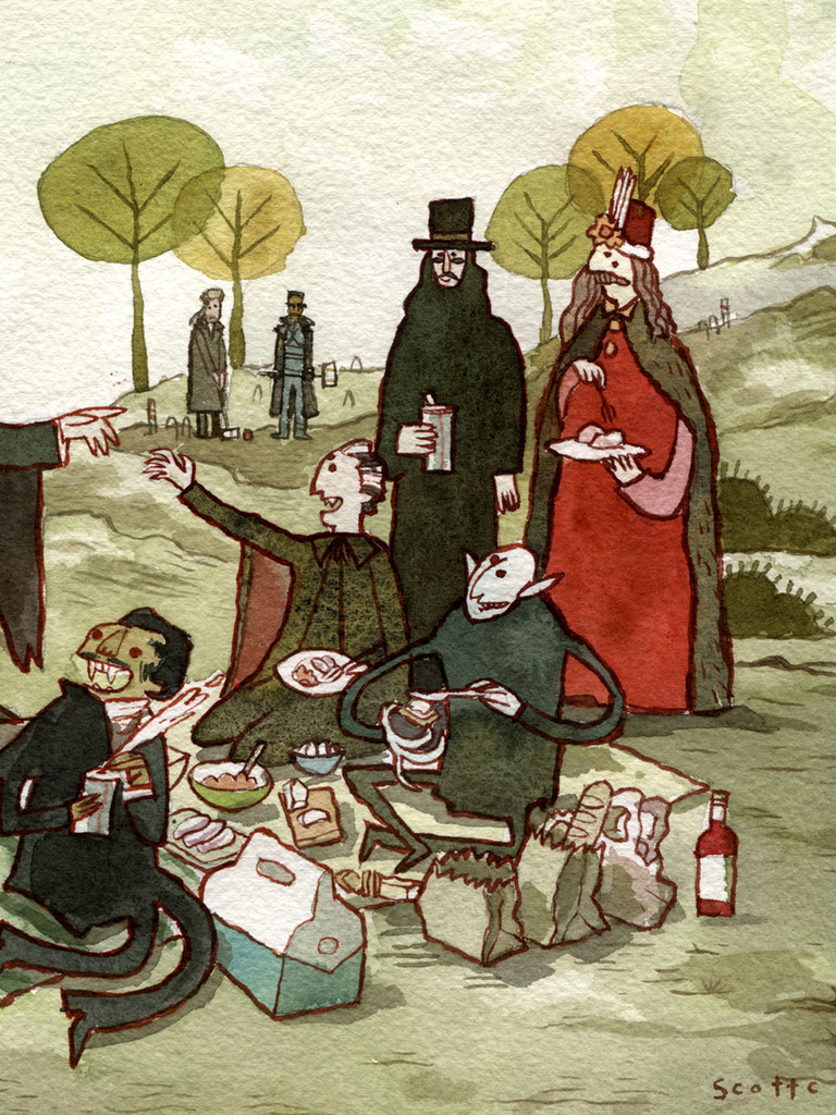 Picnic with the Draculas