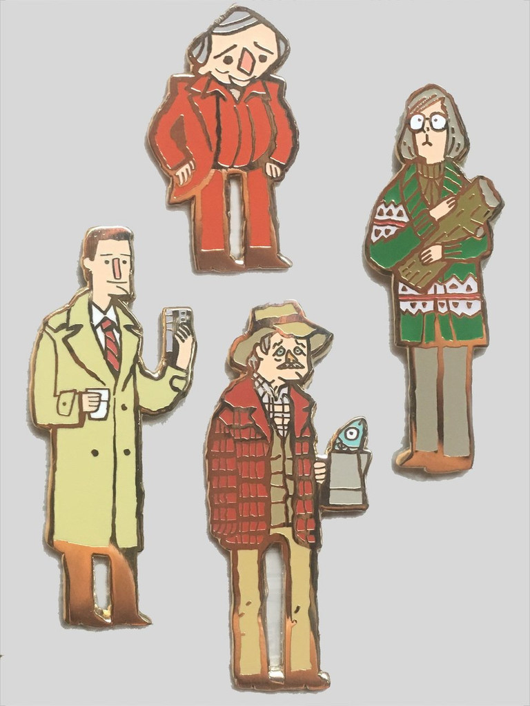 Great Northern Party Pin Pack: Featuring All Four Characters