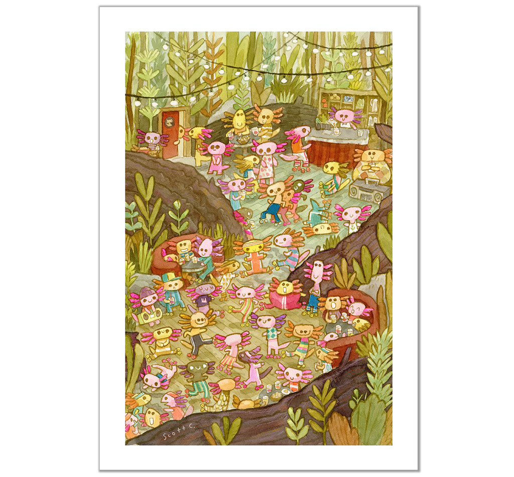 Little Axos Roller Party