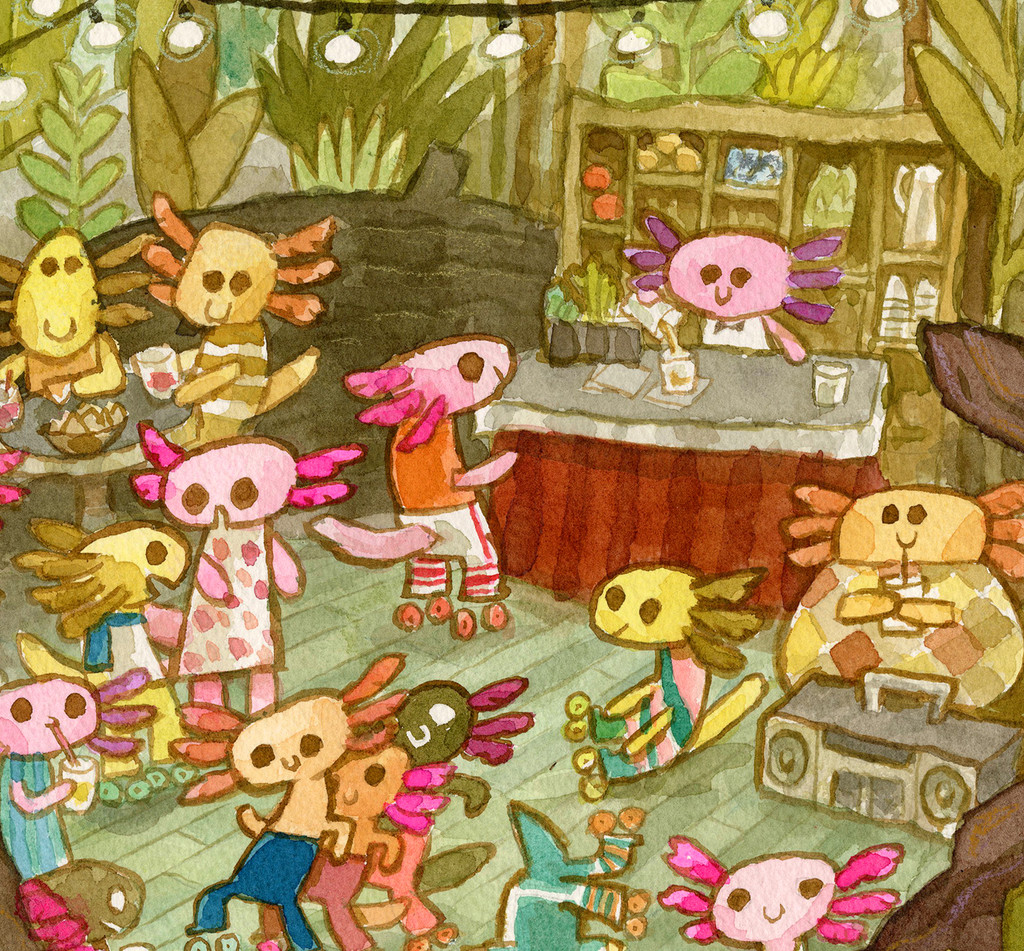 Little Axos Roller Party