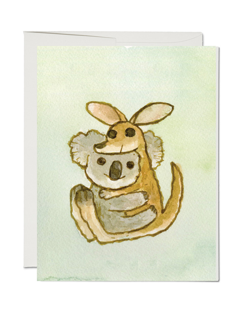 Koala Hug Greeting Card
