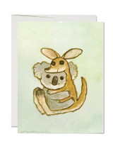 Koala Hug Greeting Card