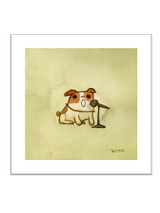 Mic Dog Print