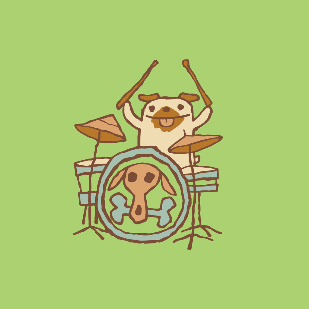 Drummer Dog Infant One Piece