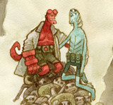 Friends Upon A Mound