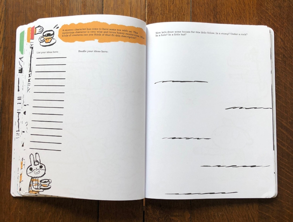 ADVENTURES IN DRAWING: A Guided Sketchbook!