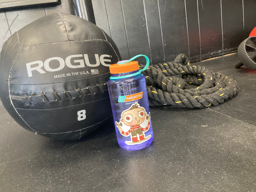 Hug Machine Workout Individual 4 Inch Sticker