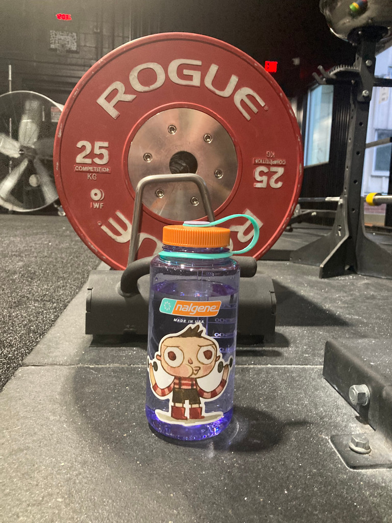 Hug Machine Workout Individual 4 Inch Sticker