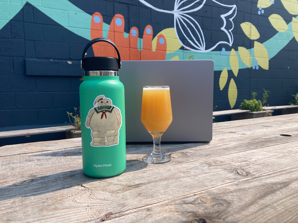 Great Big Puffy Man Individual 4 Inch Sticker