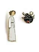 Great Showdowns Pin Set #1 - Princess and Roundy