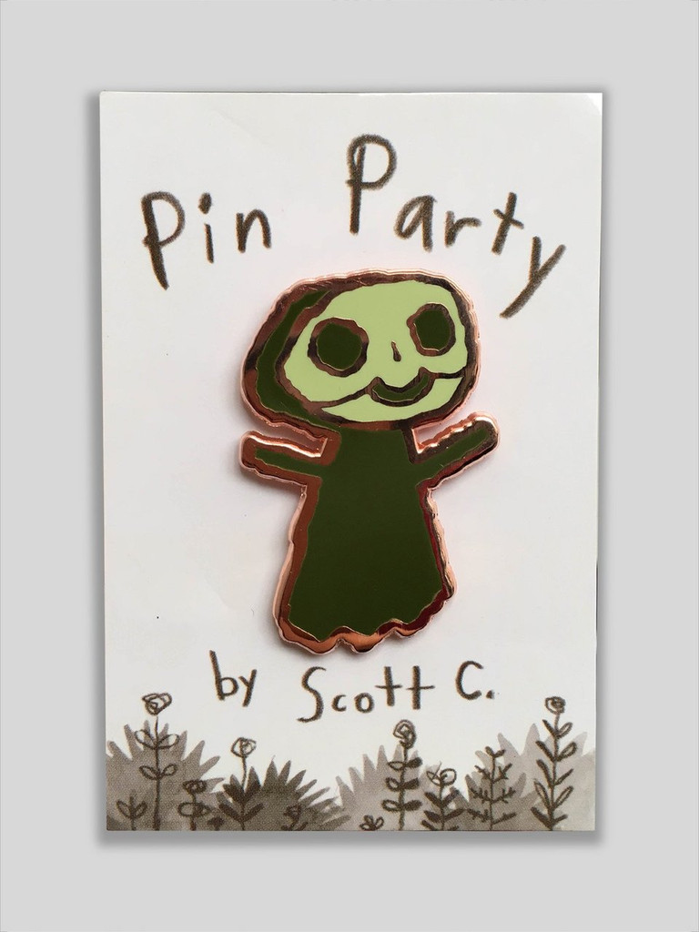 Lil Bones Enamel Pin