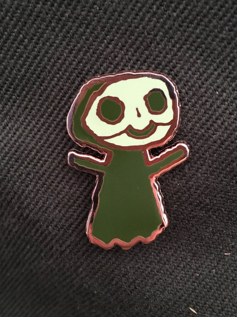 Lil Bones Enamel Pin