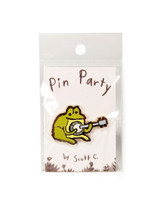 Banjo Frog Pin