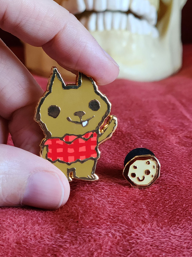 Little Wolf Enamel Pin