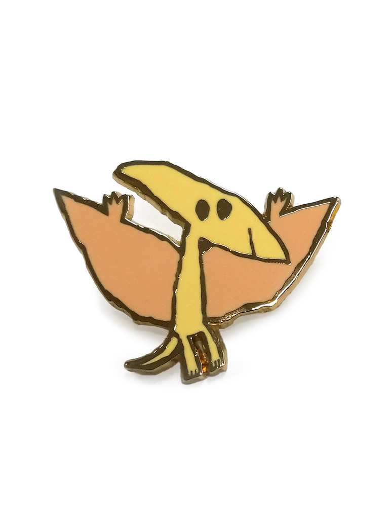 Dactyl enamel pin