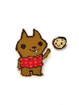 Little Wolf Enamel Pin