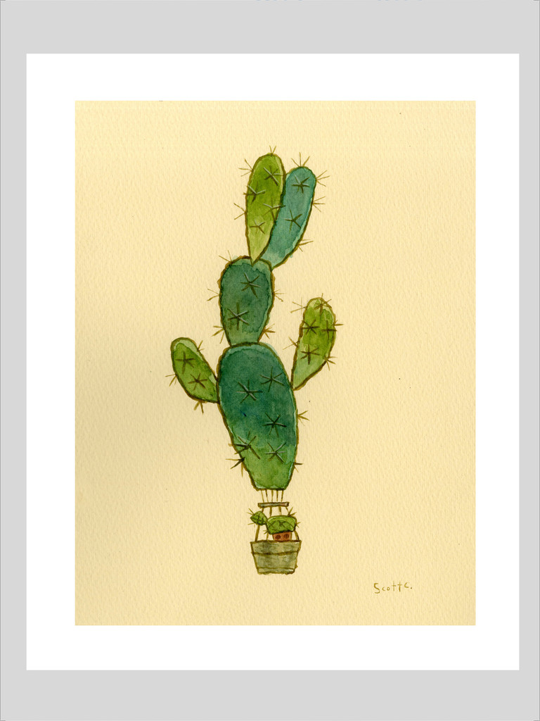 Desert Float: Print Four