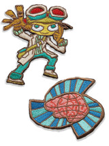Psychonauts Raz And The Emblem Patch Set