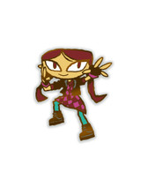 Psychonauts Lili Enamel Pin