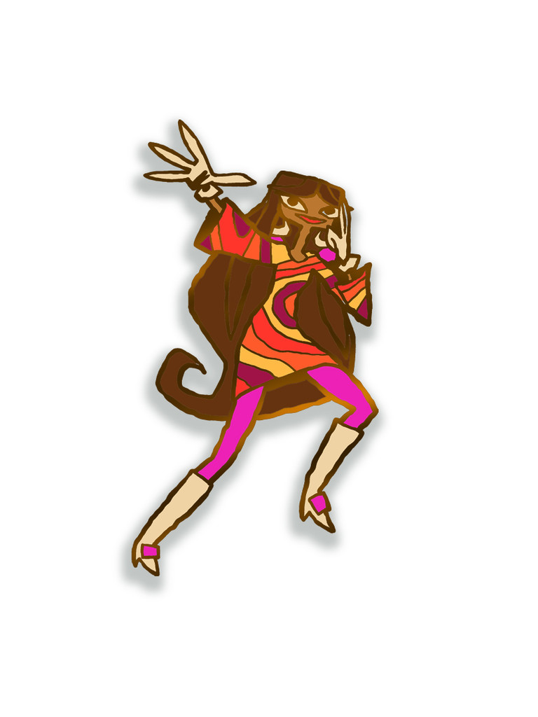 Psychonauts Milla Enamel Pin