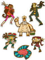 Psychonauts Family Portrait 6 Pin Party Pack