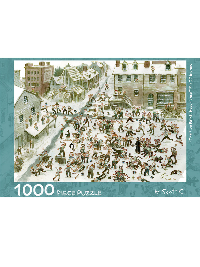 The Five Points Experience 1,000 Piece Puzzle