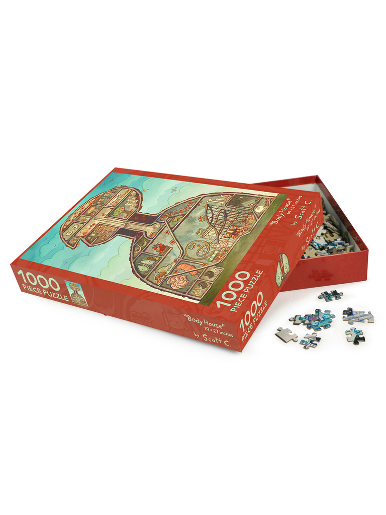 Body House 1,000 Piece Puzzle