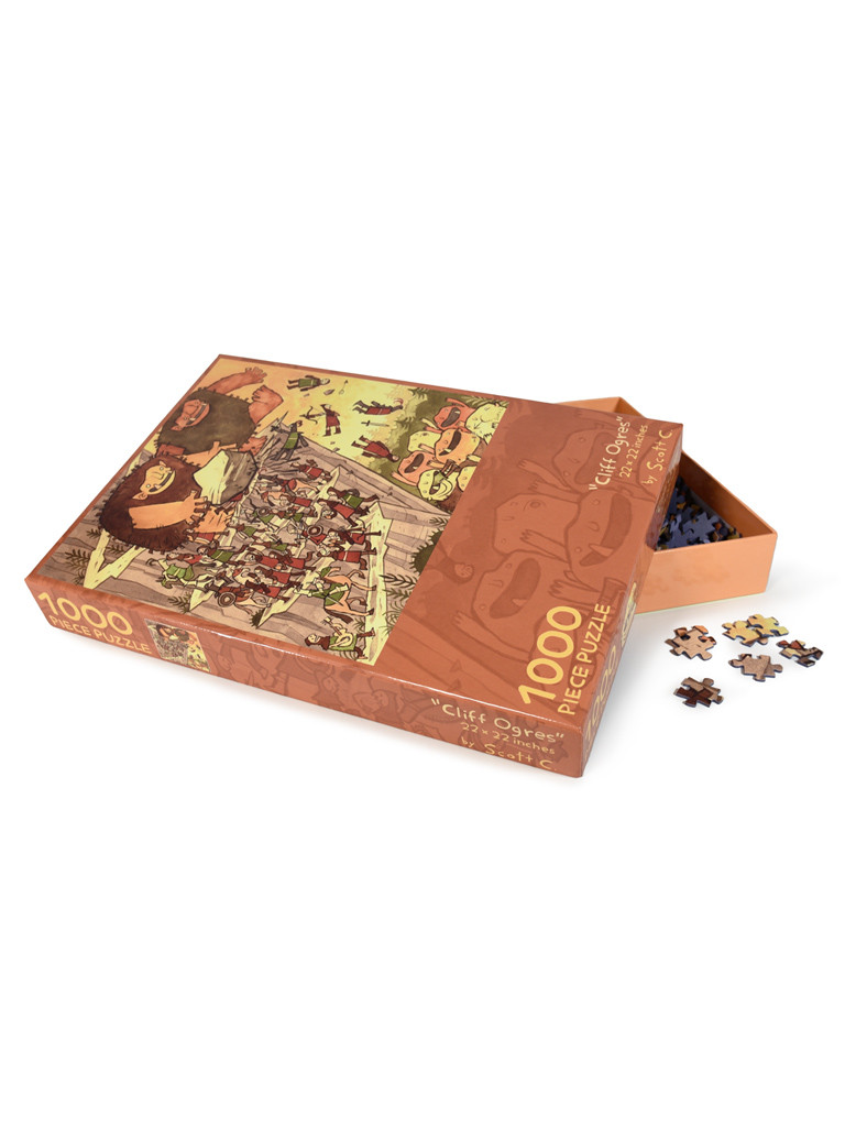Cliff Ogres 1,000 Piece Puzzle