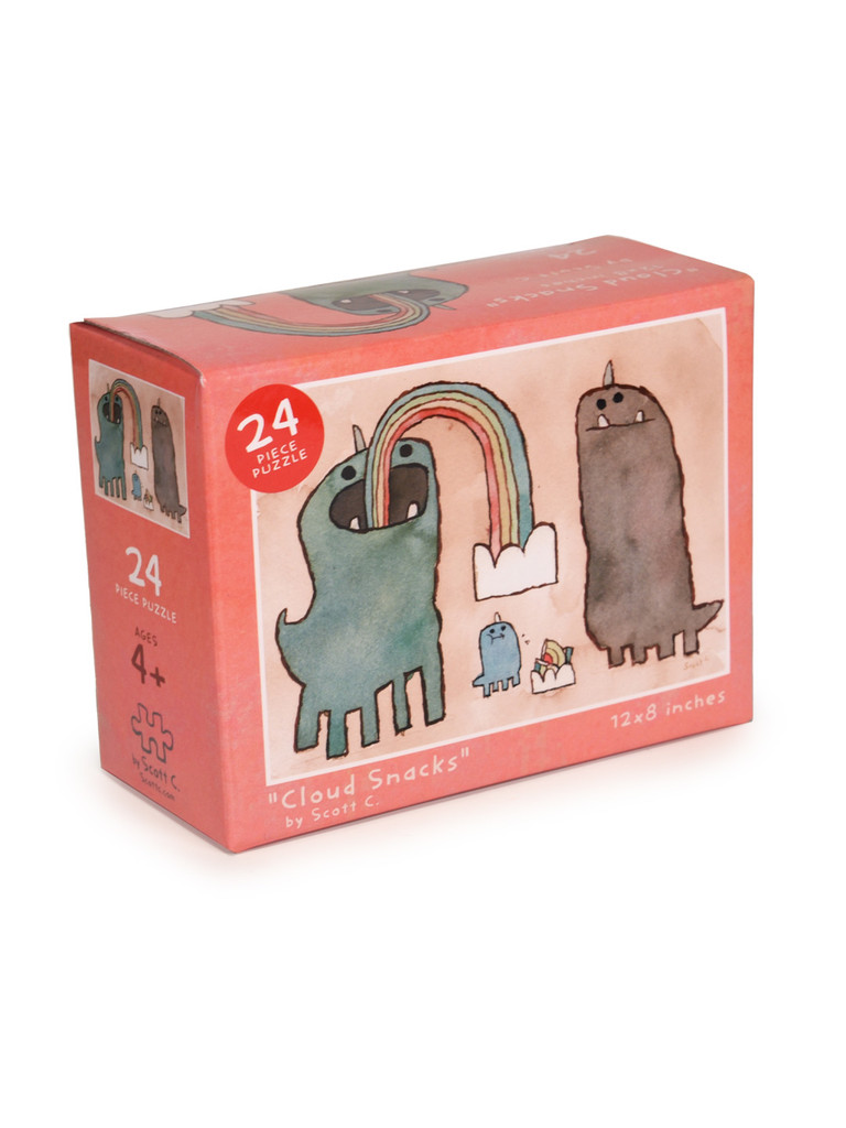 Cloud Snacks 24 piece puzzle