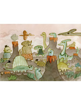 Dinosaur Day 100 Piece Puzzle