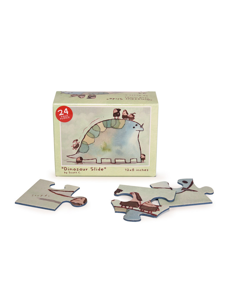 Dino Slide 24 piece puzzle