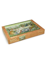 Dogs Enjoying Park 500 Piece Puzzle