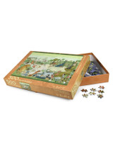 Dogs Enjoying Park 500 Piece Puzzle