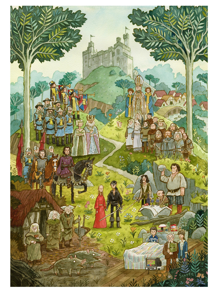 Love Upon Grassy Hills 1,000 Piece Puzzle