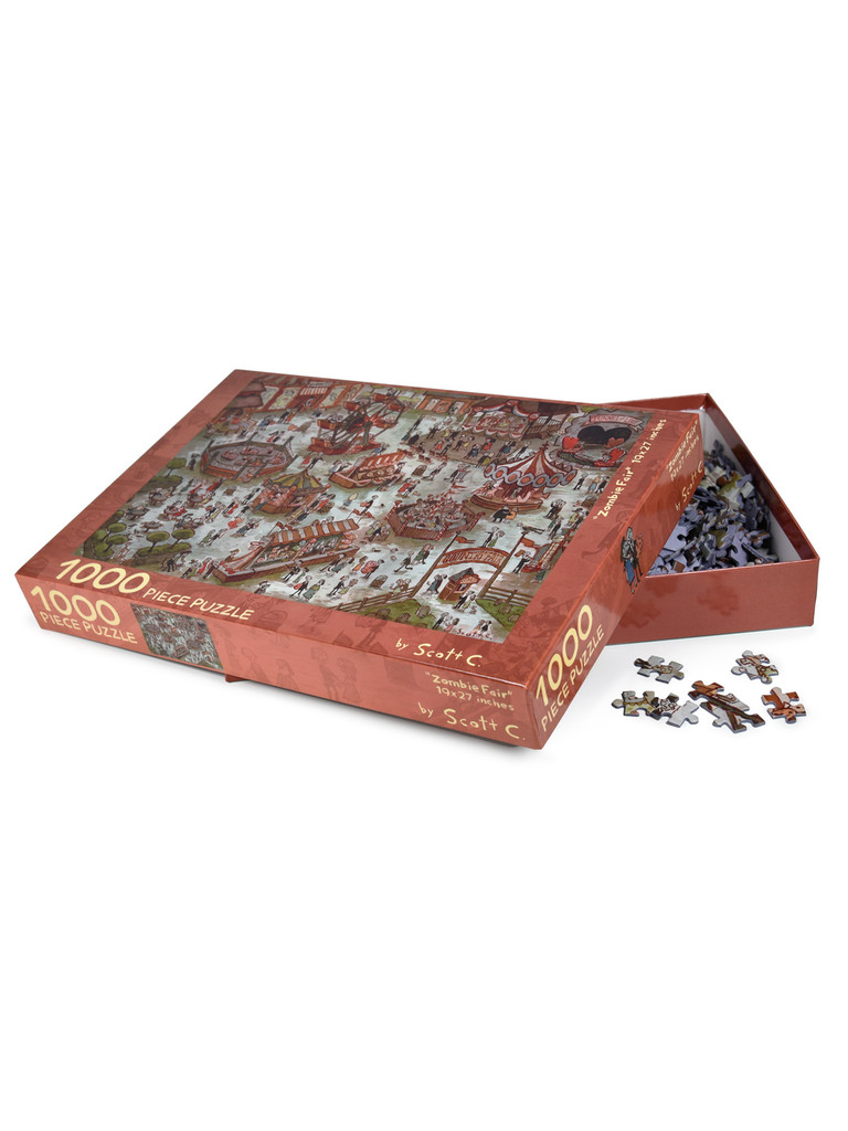 Zombie Fair 1,000 Piece Puzzle