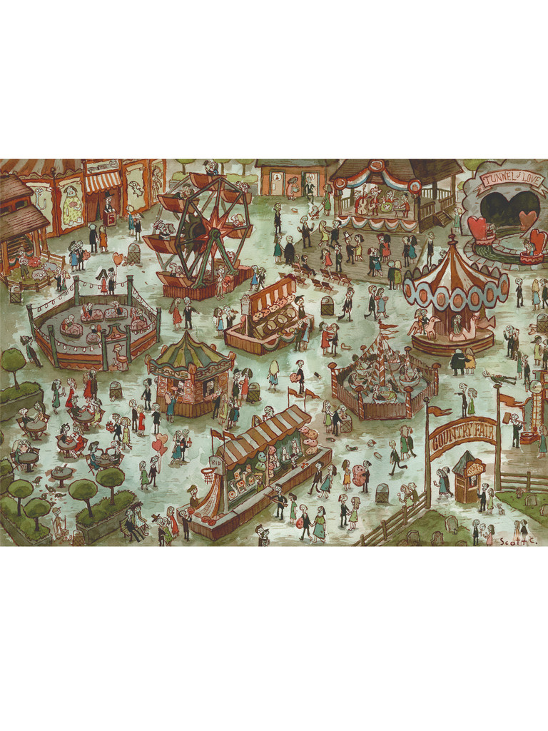 Zombie Fair 1,000 Piece Puzzle