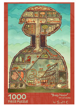 Body House 1,000 Piece Puzzle