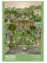 Clock Tower Valley 1,000 Piece Puzzle