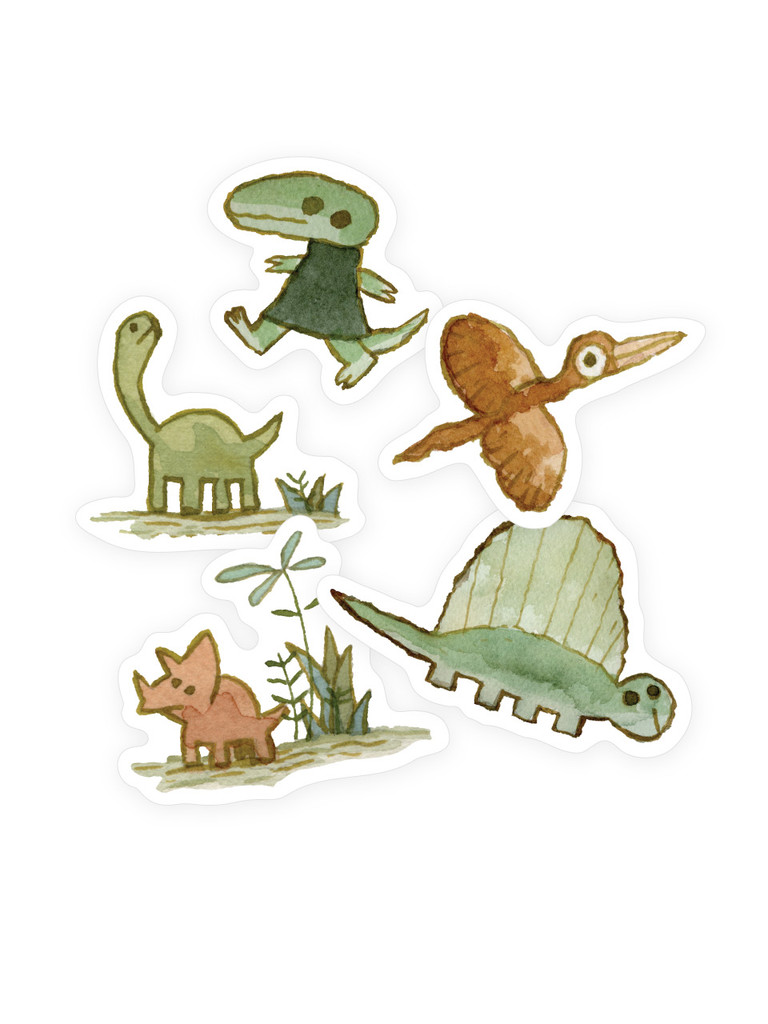 Dinosaurs Sticker Sheet