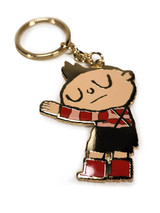Hug Machine Enamel Keychain
