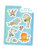 Ocean Life Sticker Sheet