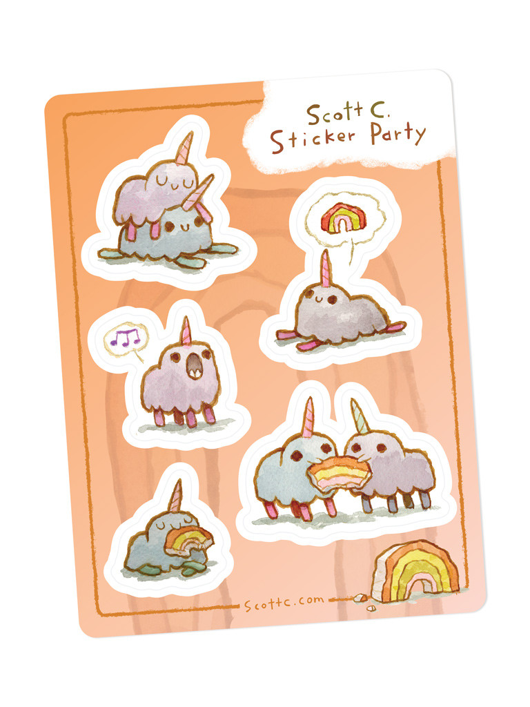 Unicorn Sticker Sheet