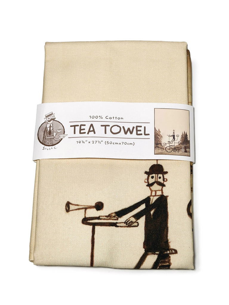 All Terrain Bicycle Tea Towel