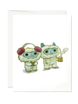 Warm Beverage Greeting Card