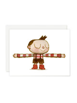 Hug Machine Hugger Greeting Card 