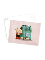 Hug Machine: We Love Our Post Office Postcard